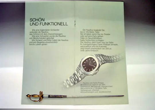 Patek Philippe rare Nautilus Booklet for the Reference 3700 Steel photo 3