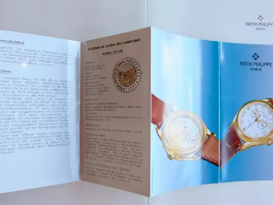 Patek Philippe Specifications and Description for the Reference 5035 photo 2