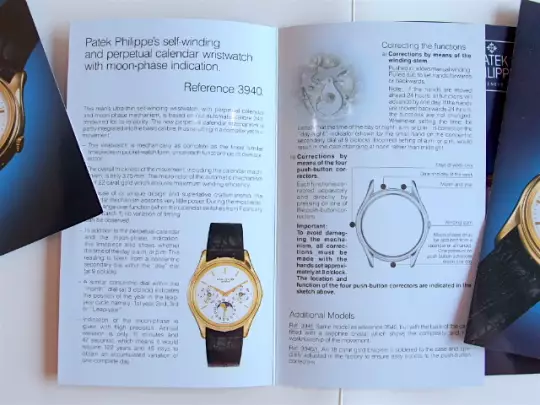 Patek Philippe Specifications and Description for the Reference 3940  photo 3