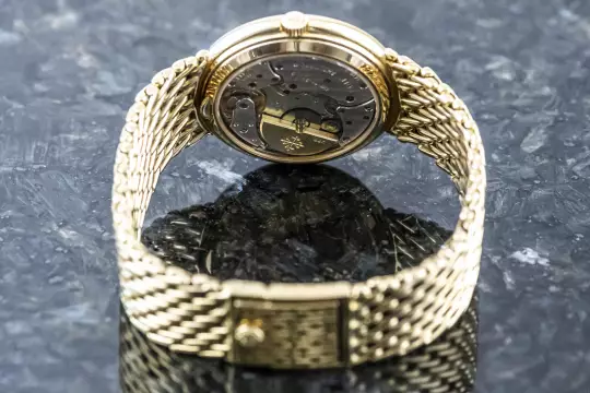 Patek Philippe 3945 Perpetual Calendar 3940 with Gold Bracelet Yellowgold photo 11