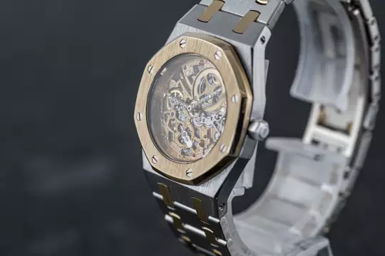 Audemars Piguet Royal Oak 14794 Skeleton Platinum and Roségold AP Service photo 19
