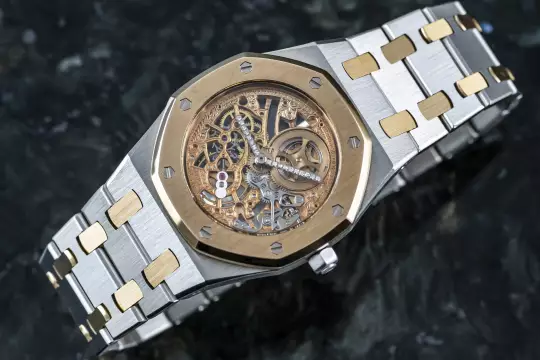 Audemars Piguet Royal Oak 14794 Skeleton Platinum and Roségold AP Service photo 1