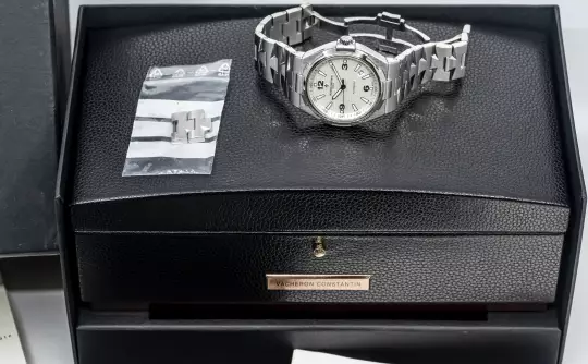 Vacheron Constantin Overseas 47040 white dial Steel VC Service in 2021 Full Set photo 13