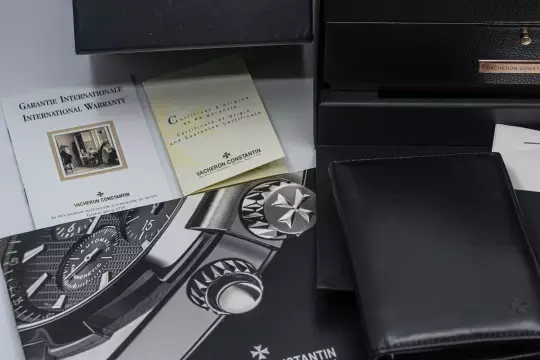 Vacheron Constantin Overseas 47040 white dial Steel VC Service in 2021 Full Set photo 14