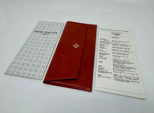Patek Philippe Plastic Envelope for the Certificate Nautilus 3700 1976 Steel photo 2