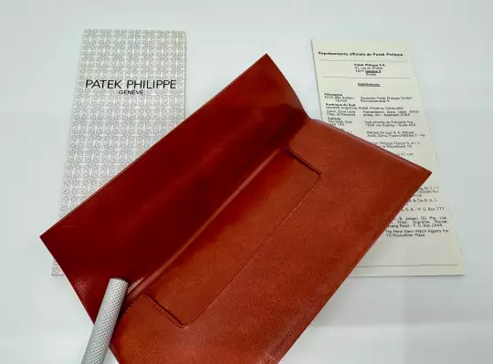 Patek Philippe Plastic Envelope for the Certificate Nautilus 3700 1976 Steel photo 3