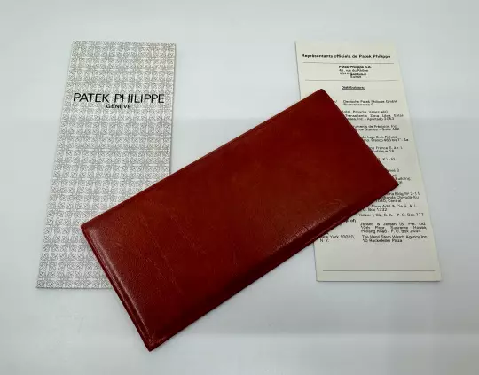 Patek Philippe Plastic Envelope for the Certificate Nautilus 3700 1976 Steel photo 4