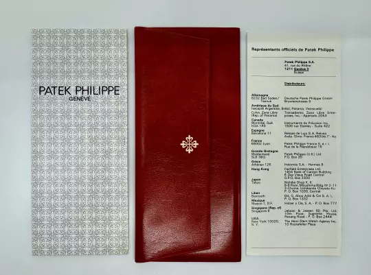 Patek Philippe Plastic Envelope for the Certificate Nautilus 3700 1976 Steel photo 1