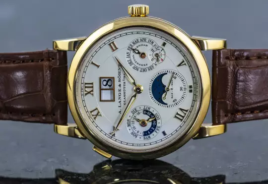 A. Lange & Söhne Langematik Perpetual Calendar 310.021 Yellowgold Full Set photo 13