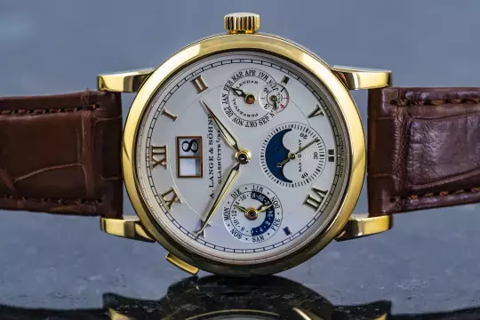A. Lange & Söhne Langematik Perpetual Calendar 310.021 Yellowgold Full Set photo 2
