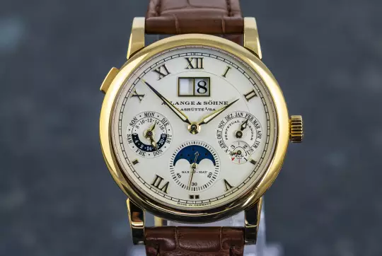 A. Lange & Söhne Langematik Perpetual Calendar 310.021 Yellowgold Full Set photo 5