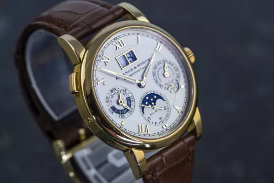 A. Lange & Söhne Langematik Perpetual Calendar 310.021 Yellowgold Full Set photo 6