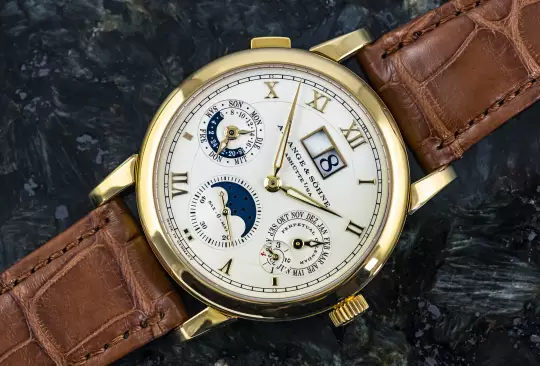 A. Lange & Söhne Langematik Perpetual Calendar 310.021 Yellowgold Full Set photo 1