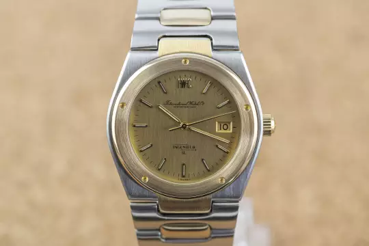 IWC Vintage Jumbo Ingenieur SL 1832 Steel & Gold Collectors Full Set near NOS photo 5