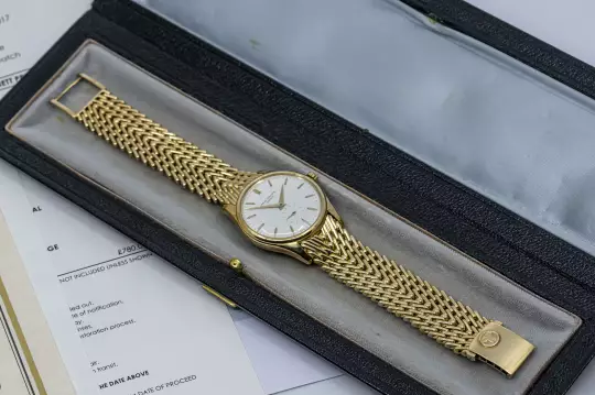 Patek Philippe 2526 Mark I Calatrava 1953 Caliber PP 12-600AT Enamel Dial photo 10