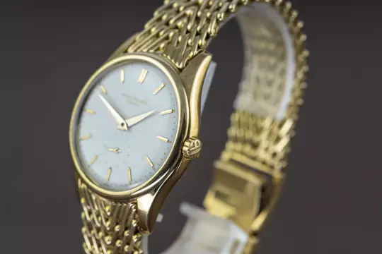 Patek Philippe 2526 Mark I Calatrava 1953 Caliber PP 12-600AT Enamel Dial photo 16