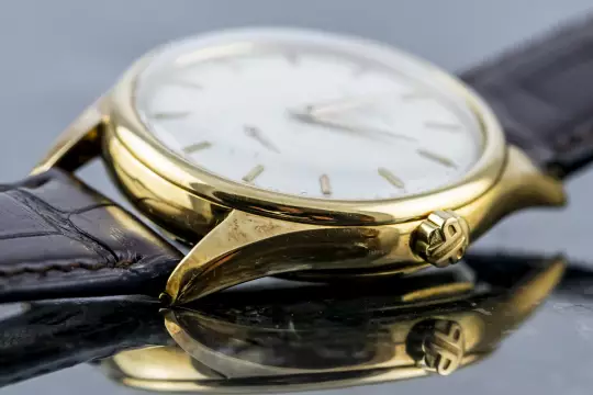 Patek Philippe 2526 Mark I Calatrava 1953 Caliber PP 12-600AT Enamel Dial photo 18