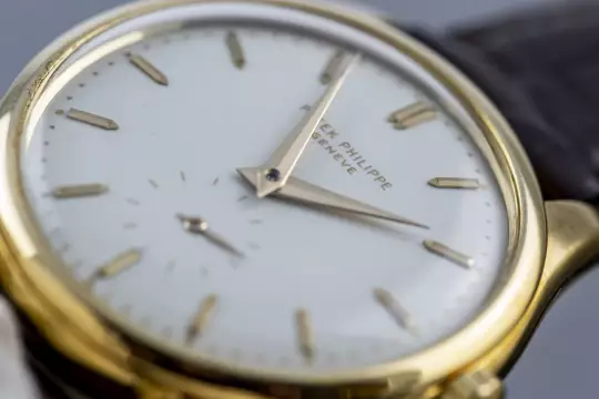 Patek Philippe 2526 Mark I Calatrava 1953 Caliber PP 12-600AT Enamel Dial photo 19