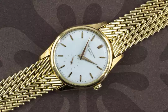 Patek Philippe 2526 Mark I Calatrava 1953 Caliber PP 12-600AT Enamel Dial photo 21