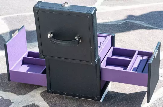 Ultra rare Piaget Pinel & Pinel suitcase for watches and jewellery photo 9