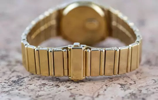 Piaget 761 C 701 D very rare Vintage Polo Yellowgold Onyx dial photo 10