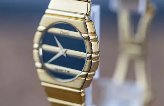 Piaget 761 C 701 D very rare Vintage Polo Yellowgold Onyx dial photo 19