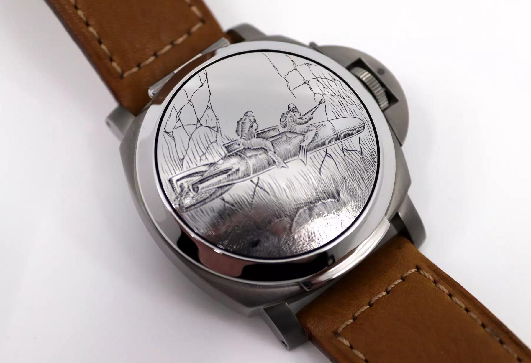 Panerai PAM00076 limited Blackseal Luminor NOS Titanum Full Set