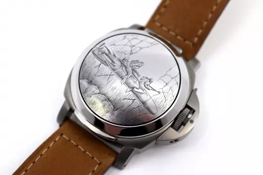 Panerai PAM00076 limited Blackseal Luminor NOS Titanum Full Set photo 12