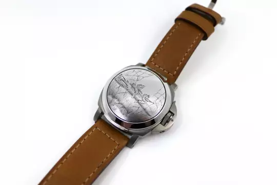 Panerai PAM00076 limited Blackseal Luminor NOS Titanum Full Set photo 14