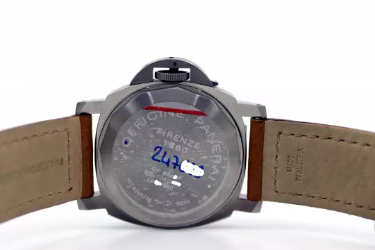 Panerai PAM00076 limited Blackseal Luminor NOS Titanum Full Set photo 3