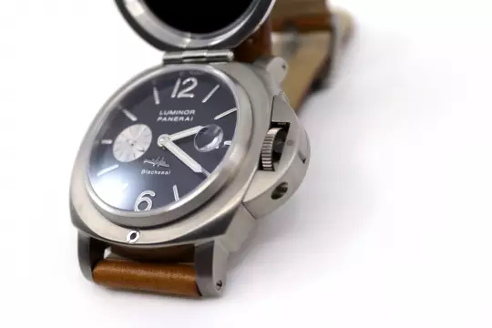 Panerai PAM00076 limited Blackseal Luminor NOS Titanum Full Set photo 6
