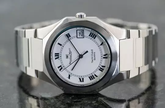 IWC 3012 rare Jumbo Yacht Club II white dial Steel Gerald Genta photo 15