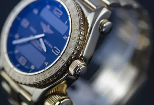 Breitling K56121.1 rare Emergency Collectors Full Set Yellowgold photo 11