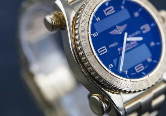 Breitling K56121.1 rare Emergency Collectors Full Set Yellowgold photo 12