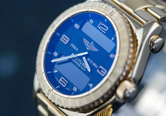 Breitling K56121.1 rare Emergency Collectors Full Set Yellowgold photo 7