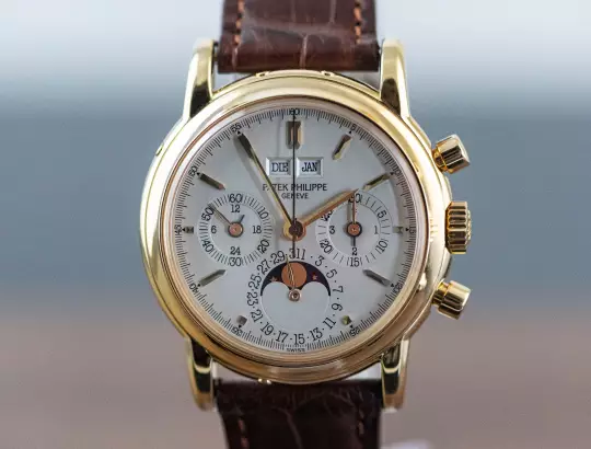 Patek Philippe 3970 3. Series Perpetual Calendar Chronograph Full Set photo 8