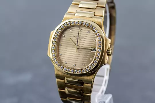 Patek Philippe Nautilus very rare 3800 Diamond perfect condition photo 9
