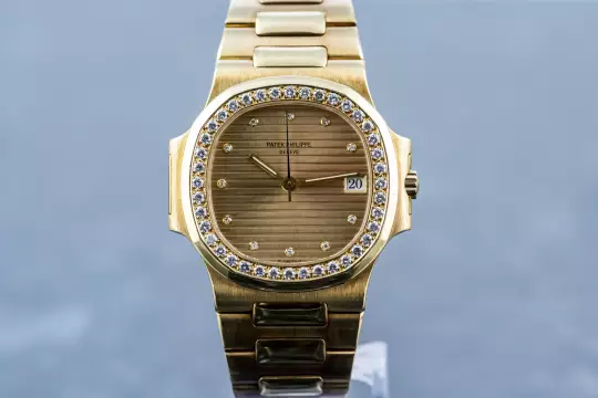 Patek Philippe Nautilus very rare 3800 Diamond perfect condition photo 6