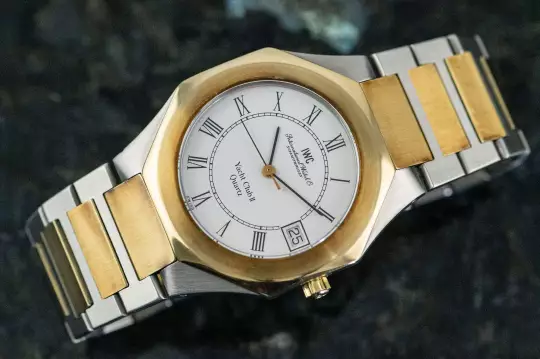 IWC 3311 Vintage Yacht Club II Steel & Gold Quartz white dial photo 1