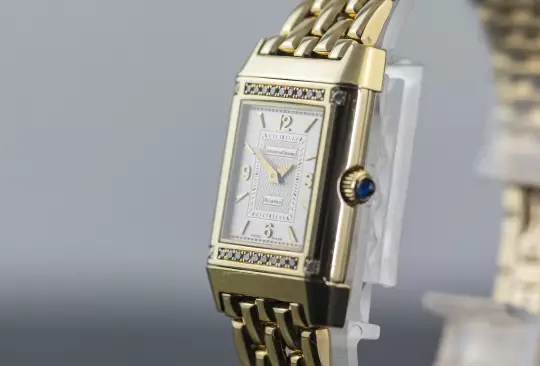 Jaeger-LeCoultre 267.1.86 Lady Reverso Joaillerie Diamond Full Set Yellowgold photo 9
