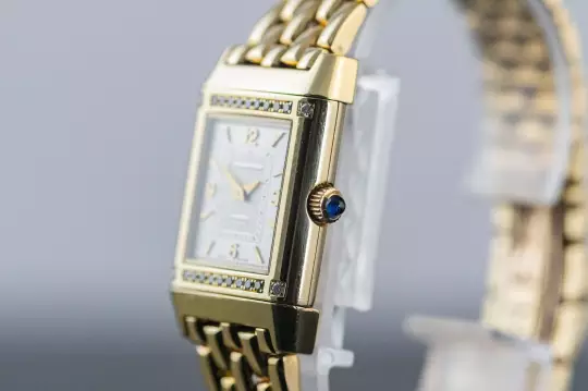 Jaeger-LeCoultre 267.1.86 Lady Reverso Joaillerie Diamond Full Set Yellowgold photo 12