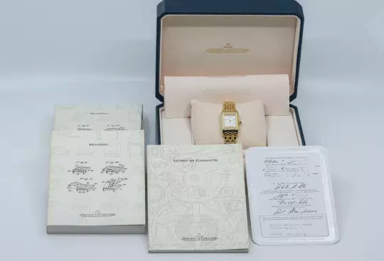 Jaeger-LeCoultre 267.1.86 Lady Reverso Joaillerie Diamond Full Set Yellowgold photo 3