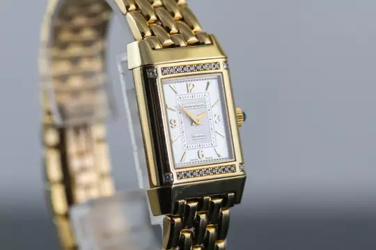 Jaeger-LeCoultre 267.1.86 Lady Reverso Joaillerie Diamond Full Set Yellowgold photo 8