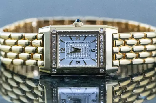 Jaeger-LeCoultre 267.1.86 Lady Reverso Joaillerie Diamond Full Set Yellowgold photo 1