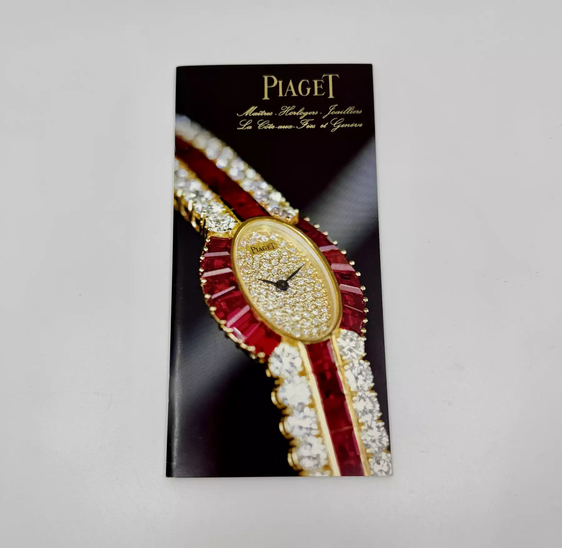 Piaget Watch catalogue a.o. Piaget Polo from 1983 with price list 1985 in German