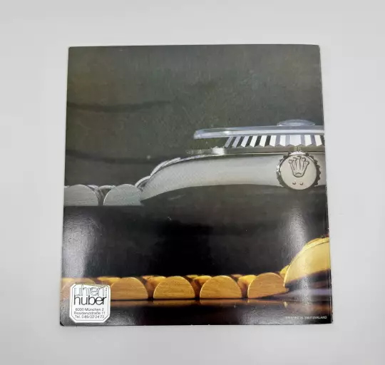 Rolex Oyster catalogue very rare with price list 1984 in German from 1984 photo 5