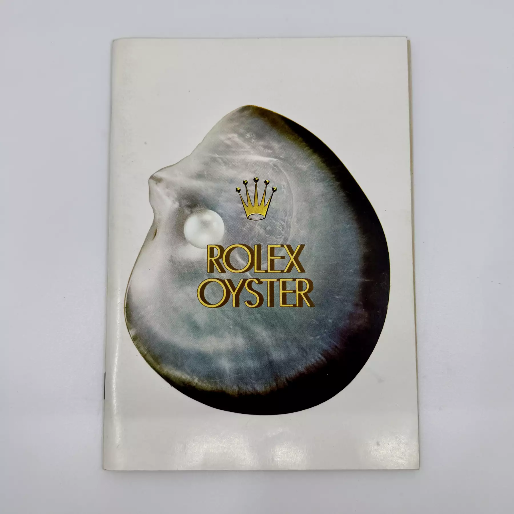 Rolex Oyster catalogue very rare in German with price list 1975 from 1975