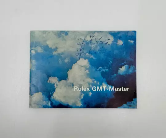 Rolex GMT-Master Booklet very rare 1970s for the reference 1675 photo 1