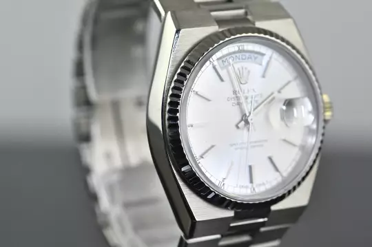 Rolex 19019 very rare Day-Date Oysterquartz Collectors Full Set white gold photo 13