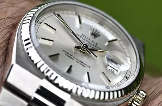 Rolex 19019 very rare Day-Date Oysterquartz Collectors Full Set white gold photo 19